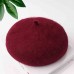 【2Y-8Y】Girls Fashion Solid Color Wool Beret Hat