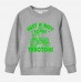 【12M-9Y】Boy Letter And Tractor Print Cotton Stain Resistant Long Sleeve Sweatshirt