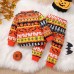 【12M-5Y】Unisex Cute Halloween Print T-shirt And Pants Set