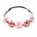 Small Gesang Flower Rose Headband - 5405