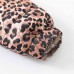 【18M-6Y】Girls Thick Heart Leopard Print Reversible Hooded Fleece Coat