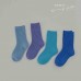 【1Y-12Y】4-pack Unisex Kids Colorful Cotton Socks