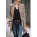 Luxurious high-end leopard print jacket HF1920-04-02